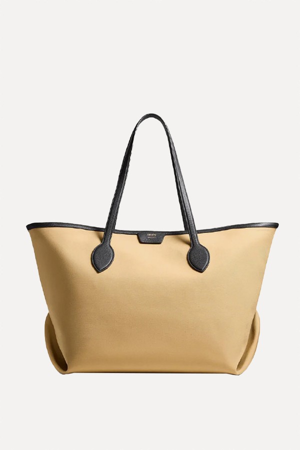 Amalia Medium Canvas Tote Bag from Khaite