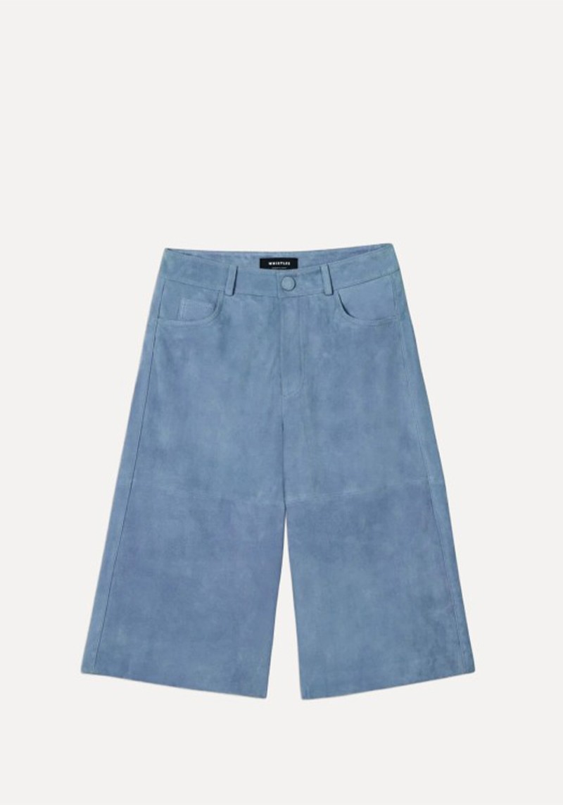 Suede Longline Shorts*