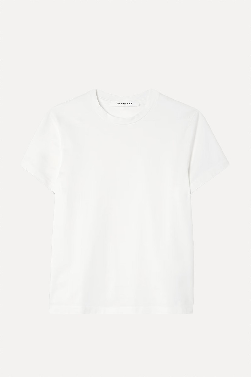 Stretch Supima Cotton-Jersey T-Shirt from Slvrlake