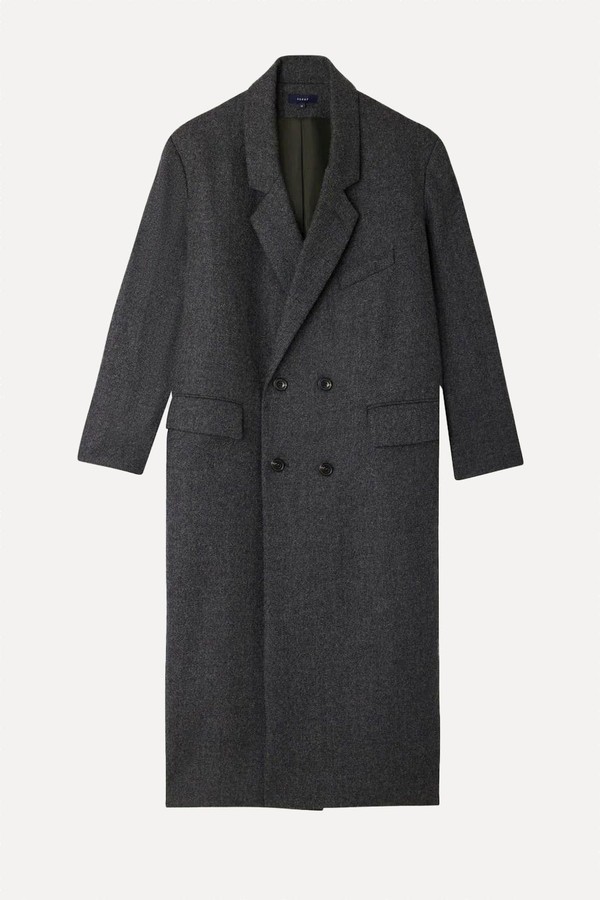 Coligny Long Wool Cloth Coat from Soeur