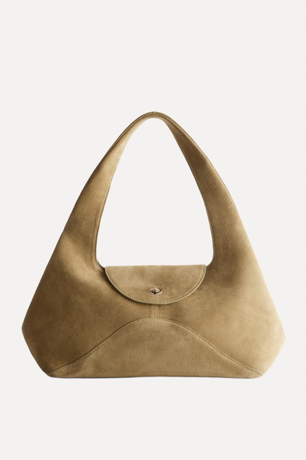 Suede Shoulder Bag from  & Other Stories