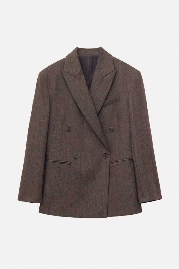 Double Breasted Wool Blazer from & Other Stories