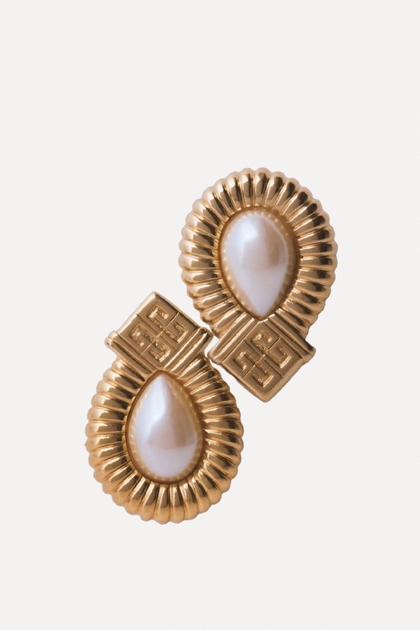 Pre-Owned 1980s Clip-On Earrings from Givenchy