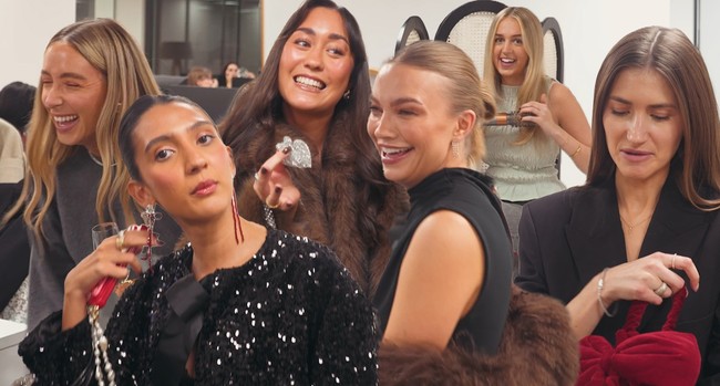 Behind-The-Scenes At The SheerLuxe Christmas Party