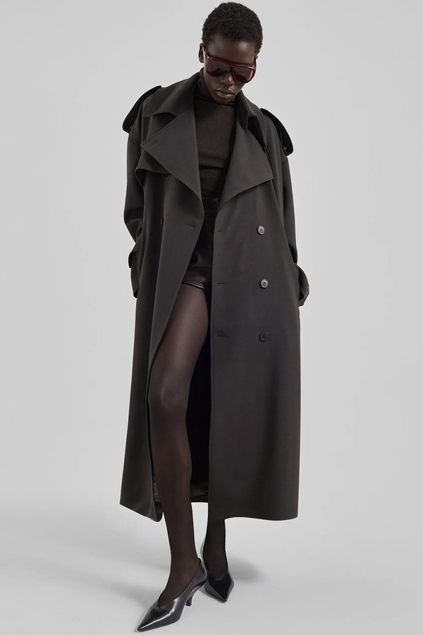 Dursley Tailored Trench Coat from The Frankie Shop