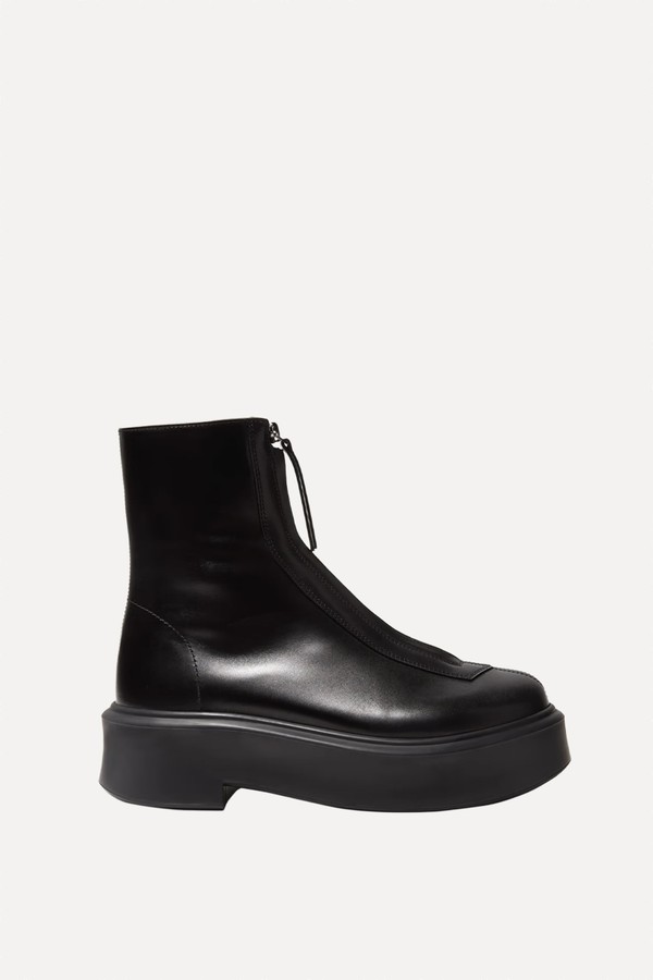 Leather Ankle Boots from The Row