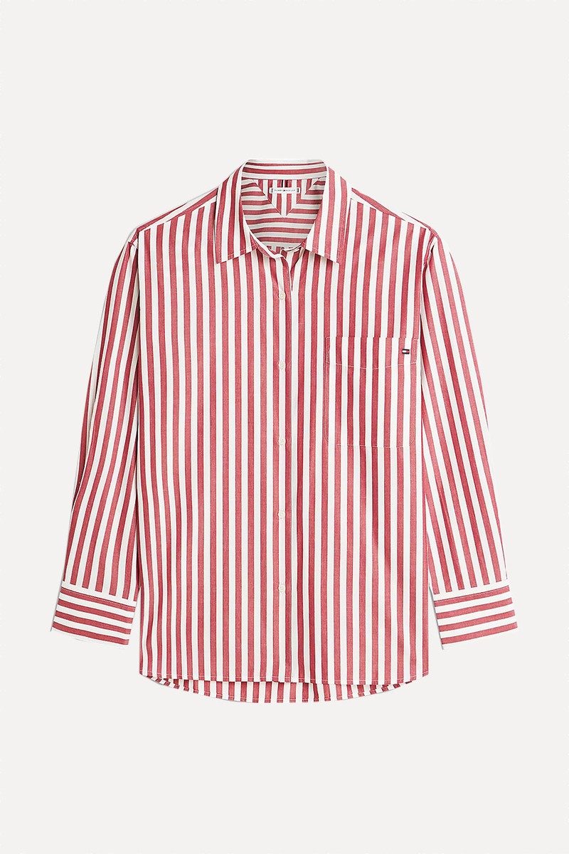 Classic Oversized Fit Poplin Shirt from Tommy Hilfiger