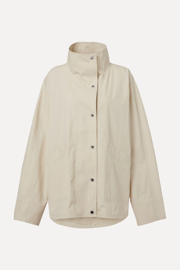 Parachute Loose-Fit Cotton-Blend Jacket from TOTEME