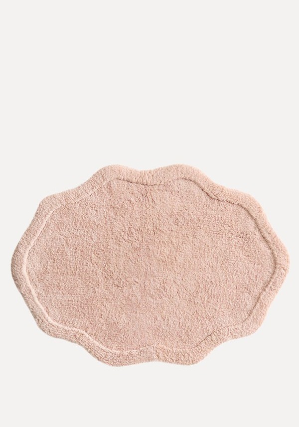 Tufted Cotton Bath Mat 