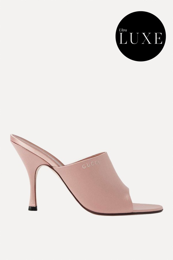 Satin Mules from Gucci