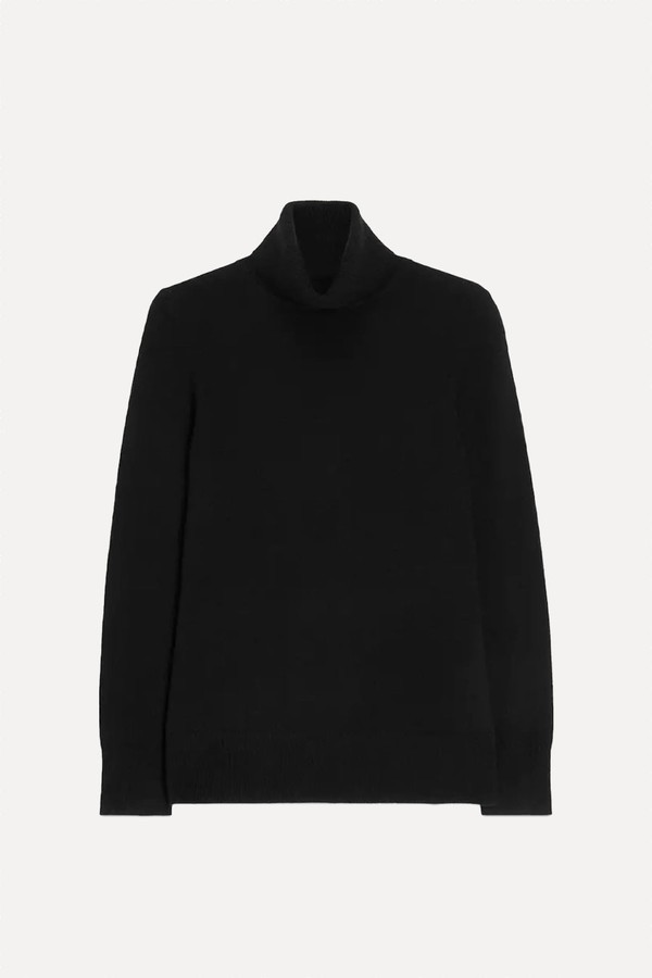 100% Cashmere Turtleneck Jumper from Uniqlo