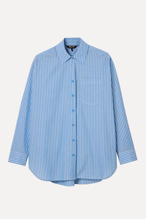 Oversized Fit Stripe Shirt from Whistles