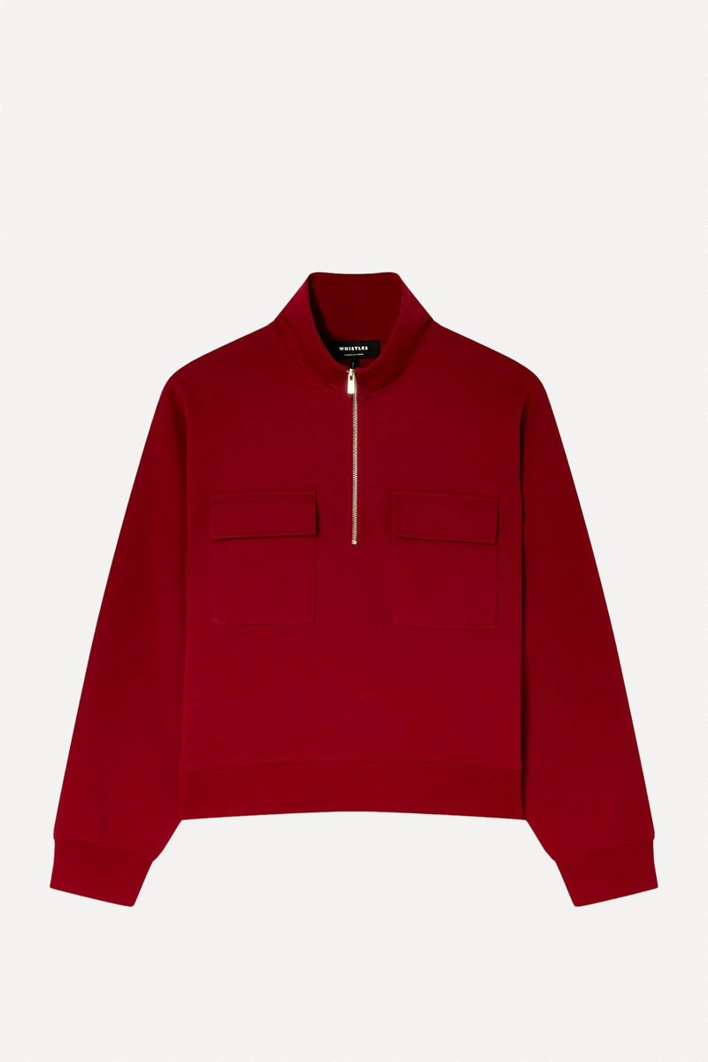 Funnel Quarter Zip Sweat from Whistles