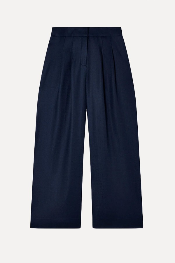 Wide Leg Hopsack Trousers from WHISTLES