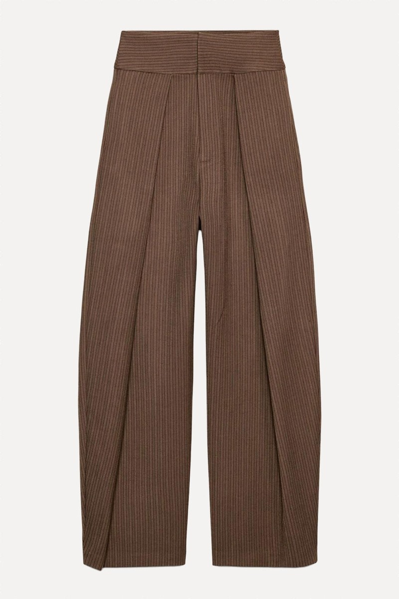 Ballon Pleat Trousers from Zara