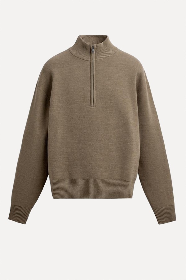 Quarter-Zip Jumper from ZARA