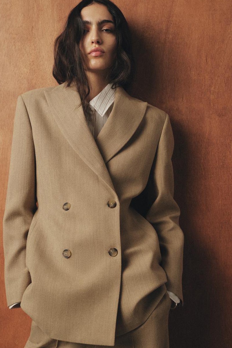 Tailored Blazer With Wool from Zara