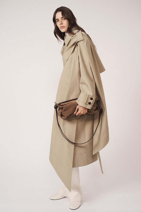 2-In-1 Detachable Waistcoat Trench Coat from Zara