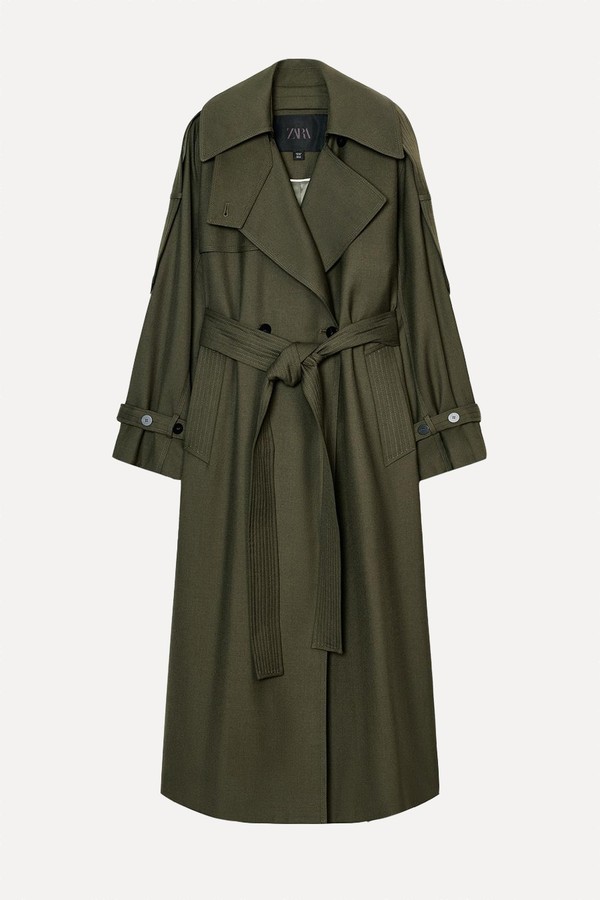 Limited Edition Oversize Trench Coat from Zara