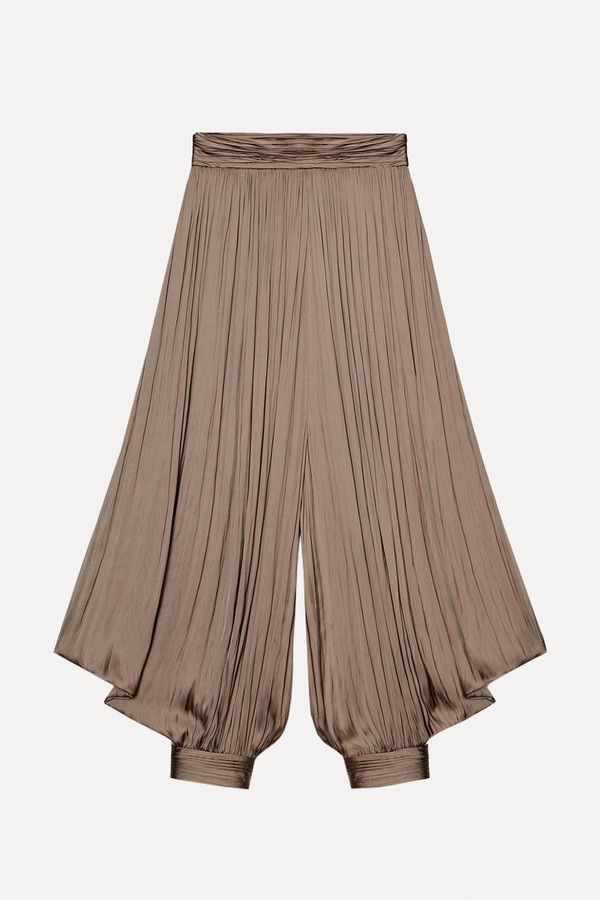 Pleated Volume Trousers from Zara