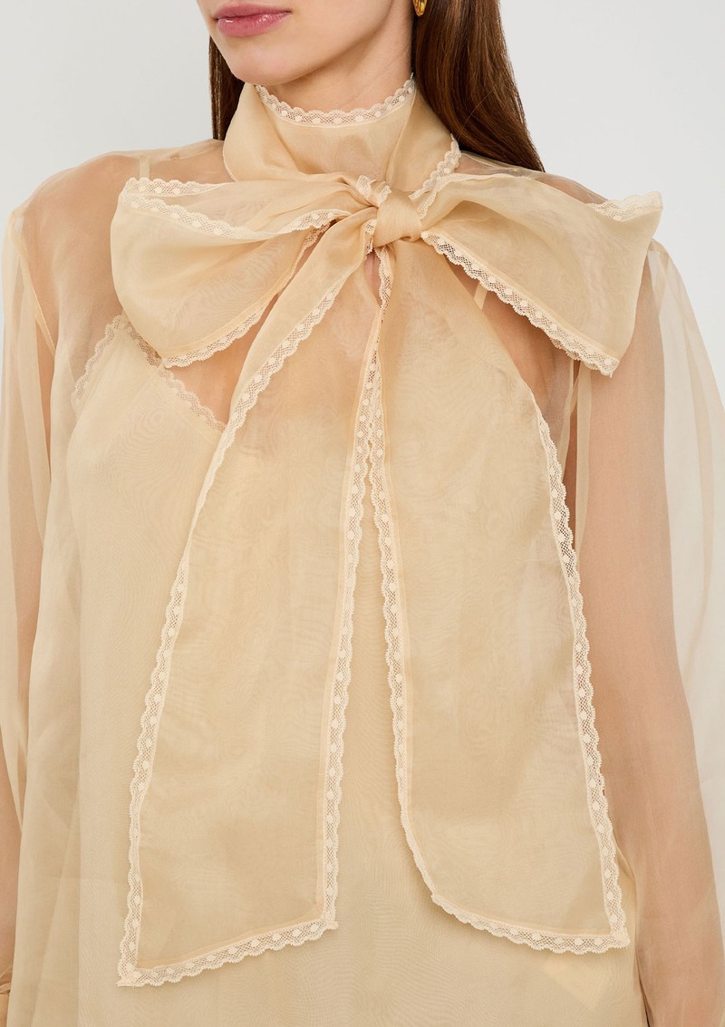 Memento Silk-Organza Blouse from Zimmerman