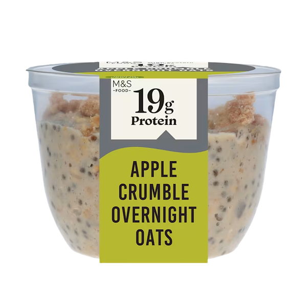 Apple Crumble Overnight Oats