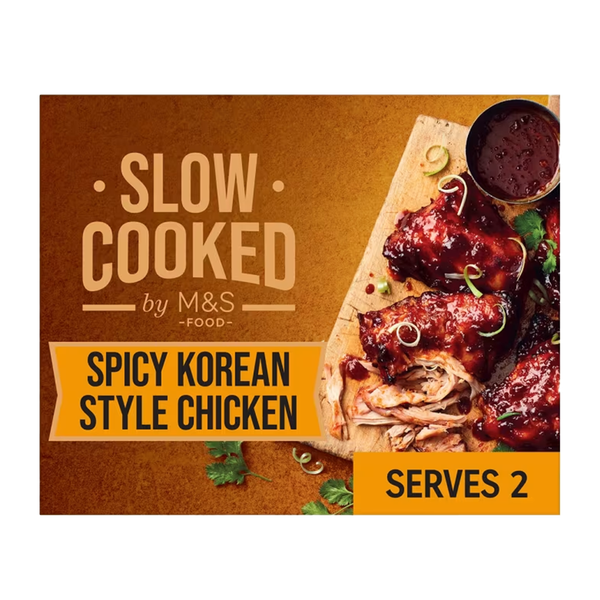 Slow Cooked Spicy Korean Style Chicken